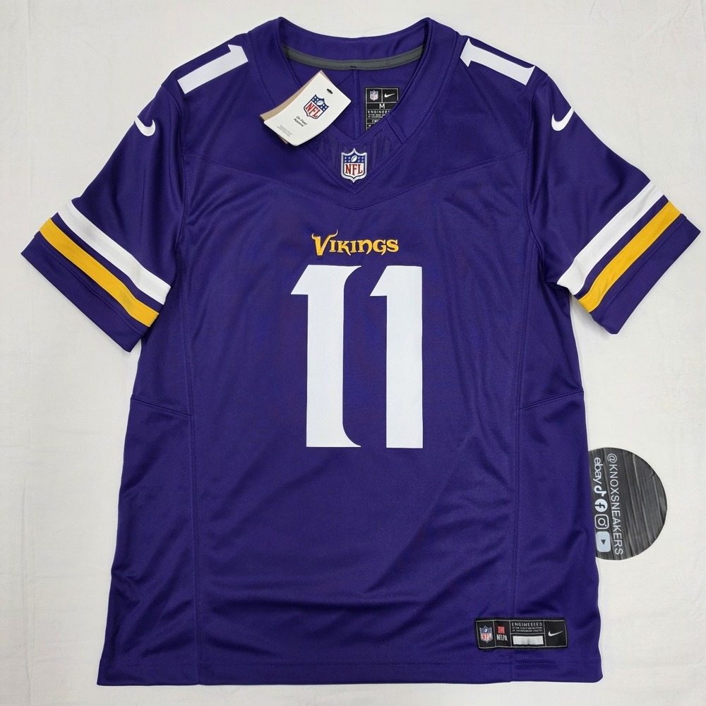 Nike Minnesota Vikings Daunte Culpepper Retired NFL Game Jersey Mens M Purple